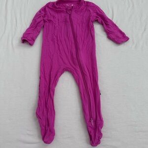 Kyte BABY Fuchsia Kids One Piece Footie